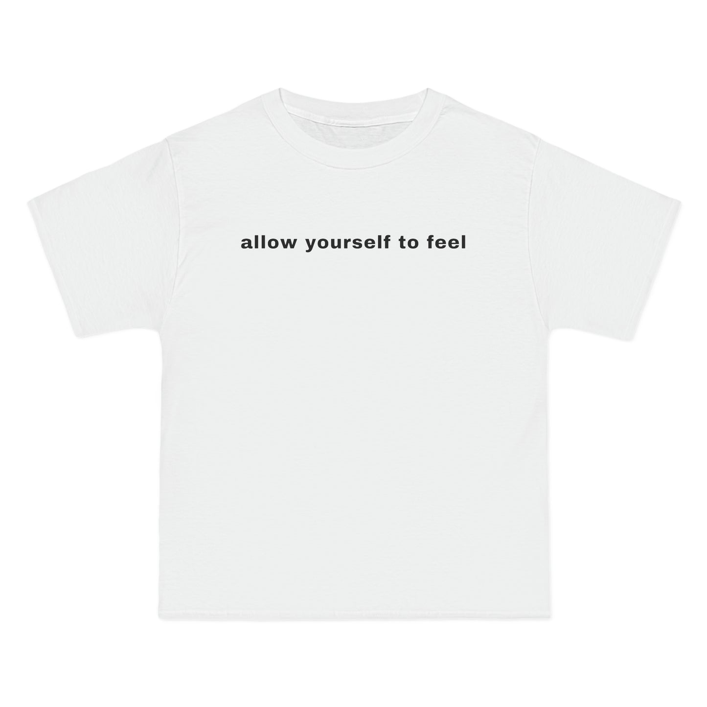 allow yourself to feel Tee
